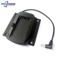 2 компл./лот для sony NP-F550 NP-F750 NP-F970/NP F970 F750 F550 Батарея адаптер Монтажная пластина для мониторов с VESA стандарт