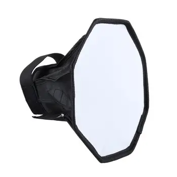 

20cm Universal Octangle Style Foldable Flash Light Diffuser Softbox Octagon Speedlight Diffuser Soft Box