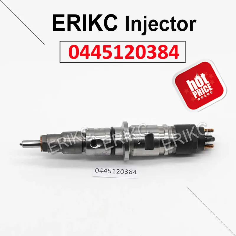 ERIKC 0445120384 автомобильный топливный насос детали дизельного инжектора 0 445 120 384 инжектор дизельного двигателя сопла 0445 120 384 для Bosch Cummins