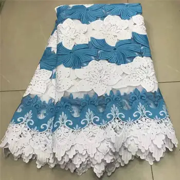 

African Lace Fabric 2020 Embroidered Nigerian Laces Fabric Bridal High Quality French Tulle Lace Fabric for Wedding Party
