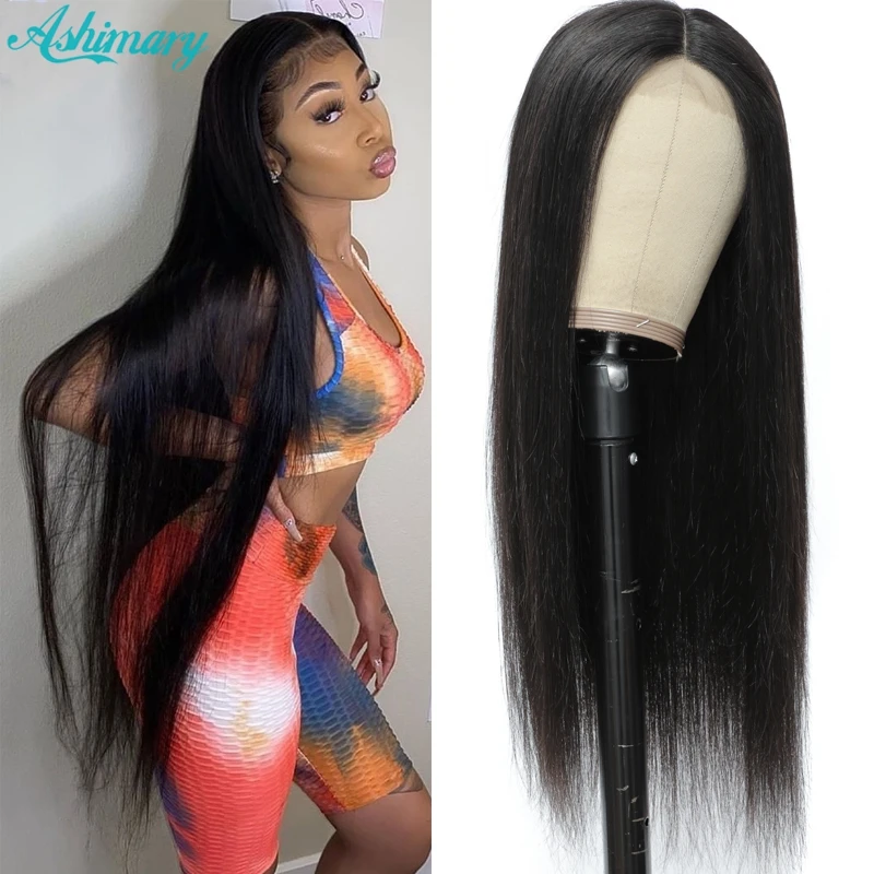 ashimary-30-inch-transparent-lace-wig-middle-part-lace-wigs-straight-human-hair-wigs-for-women-t-lace-part-wig-250-density-lace