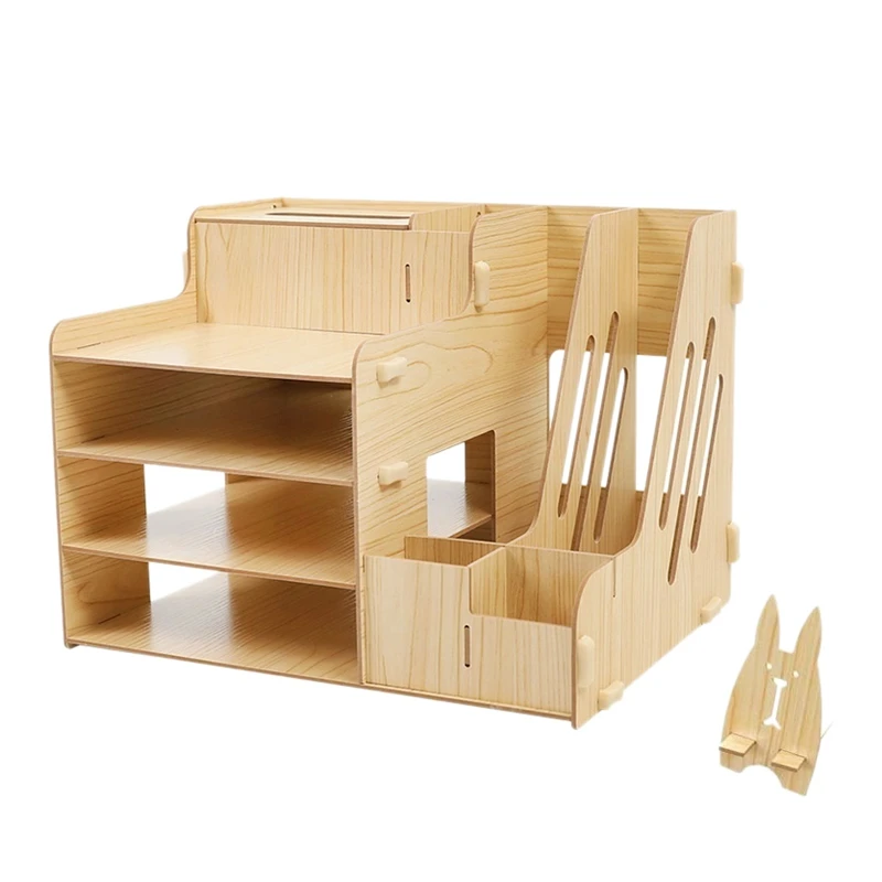 Desk Storage Box Set and Accessories DIY Pen Holder Suitable Desktop Stationery Home Office Supplies Rack |