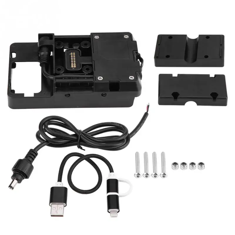 Зарядное устройство USB для мотоцикла штатив BMW R1200GS LCAdventure 2014 2015 2016 2017 аксессуары