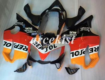 

Injection Mold New ABS Fairings Kit Fit for HONDA CBR 600 F4i FS 04 05 06 07 CBR600 2004 2005 2006 2007 body set orange red