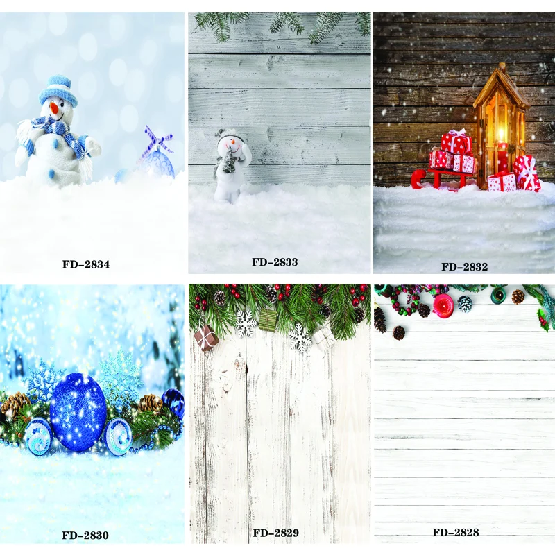 

Vinyl Custom Photography Backdrops Prop Ice Festival Theme Photography Background #0044