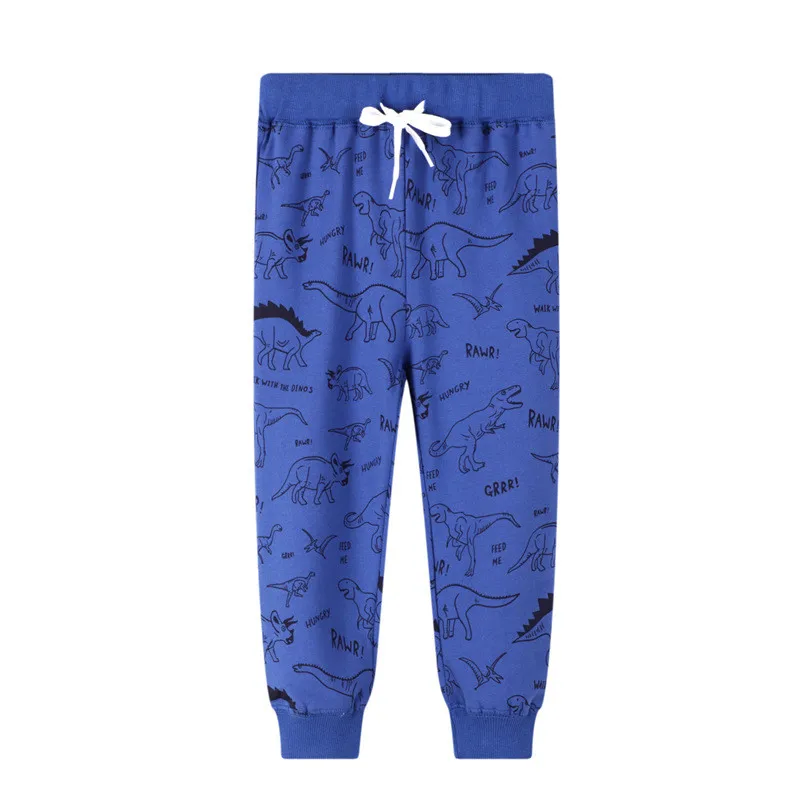 

Jumping meters New Arrival Bunny Applique Pink Stripe Girls Sweatpants for Autumn Winter Fashion Kids Animals Long Pants