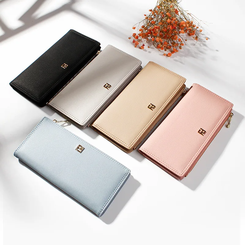 

2019 Wallet Womens Long Purse Portfel Damski Carteiras Feminina Portefeuille Femme Carteras Moda Mujer Female Wallets And Purses