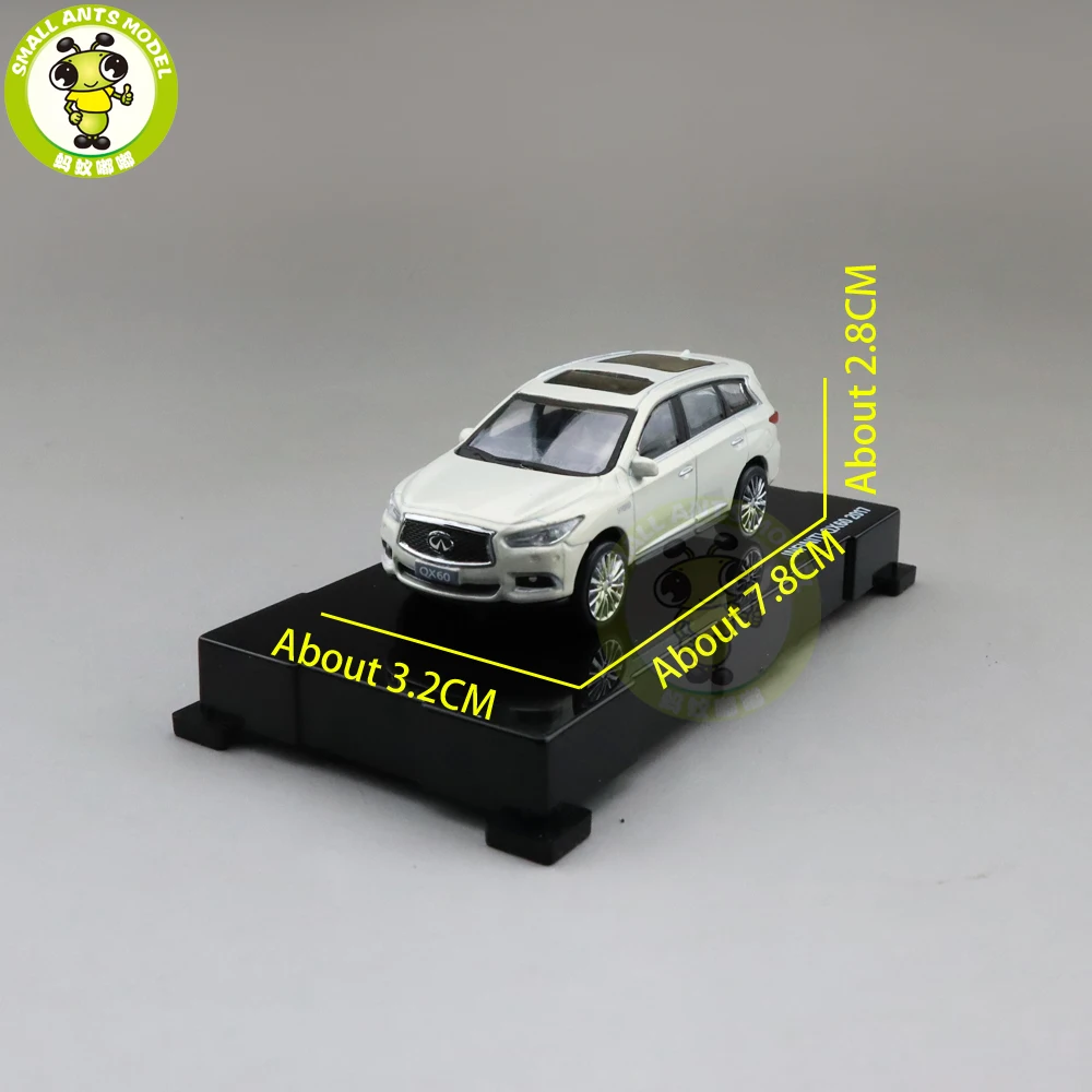 1/64 QX60 2017 литая модель автомобиля детские подарки для мальчиков и