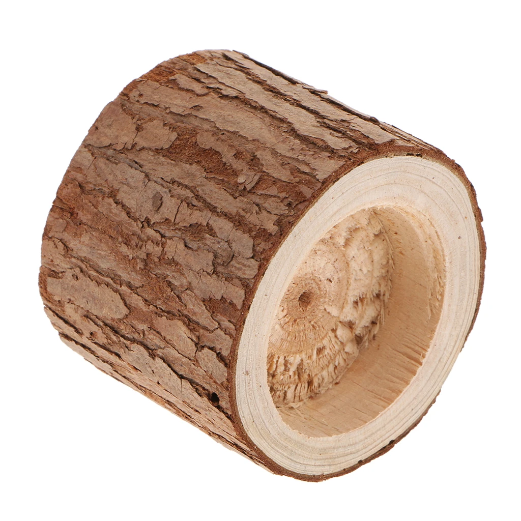 MagiDeal Candle Tealight Holder Tree Stump Candle Holder Candleholder Tealight Holder for Wedding-5cm Table Centerpiece 