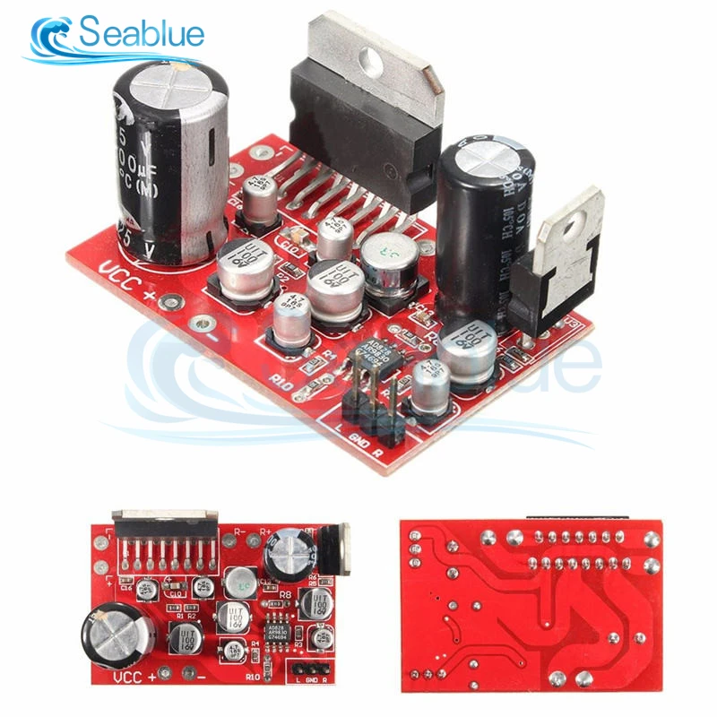 TDA7379 DC 12V AD828 Модуль платы стереоусилителя 38W + предусилитель супер динамик чем NE5532
