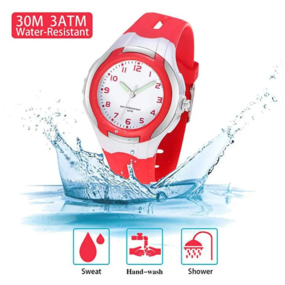 

2019 Fashion Round Dial Kid Boy Girl Student Waterproof Quartz Jelly Wrist Watch Gift Children Cute Clock Reloj Relogio Montre