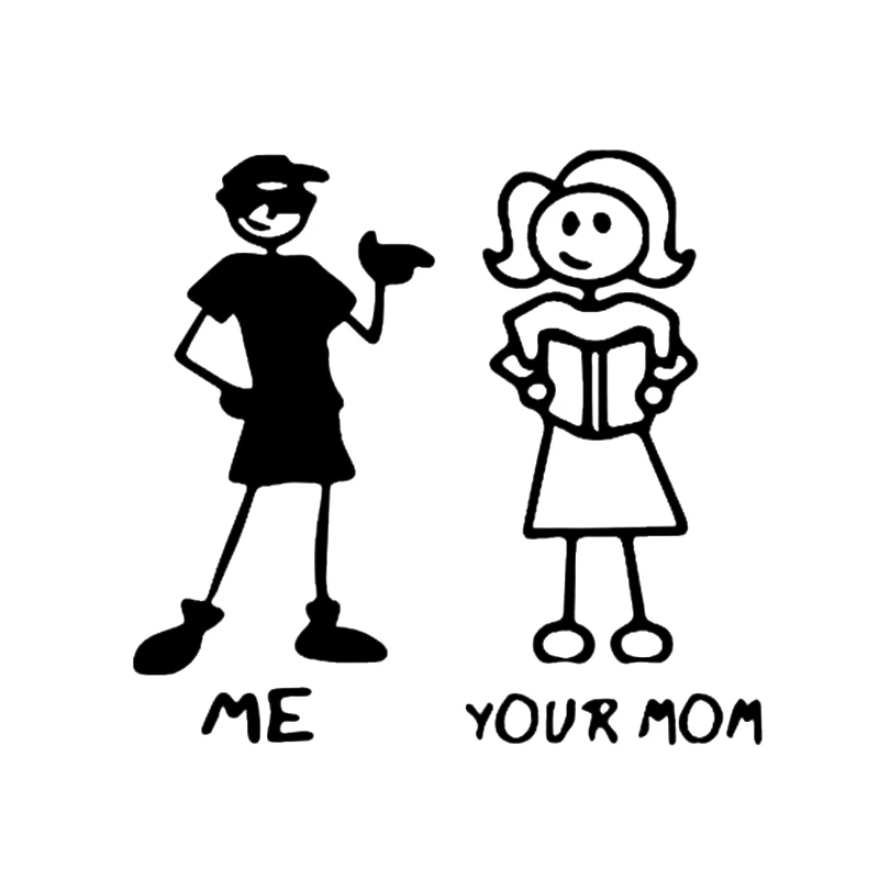 Mom And Dad Stick Figure