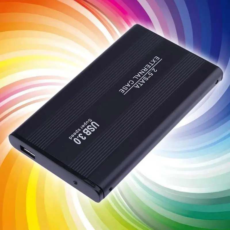 Vktech 2,5 дюймов портативный HDD корпус USB 3,0 на SATA 5 ГБ/сек. внешний мобильный жесткий диск внешний жесткий диск корпус жесткий диск HD коробка