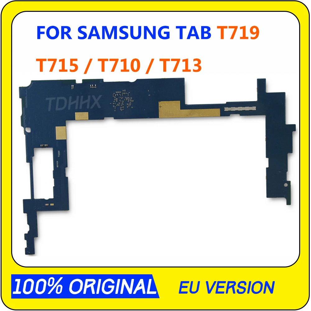

Original for Samsung Galaxy Tab S2 T719 T715 T710 T713 motherboard unlocked tab fee Official Android OS with full chips replace
