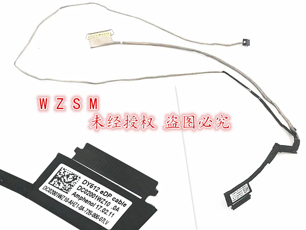 

1 шт.-10 шт. Новый ЖК-кабель для Lenovo R720 Y520 R720-15IKB DC02001WZ10 DC02001WZ00 DY512 LCD LVDS кабель