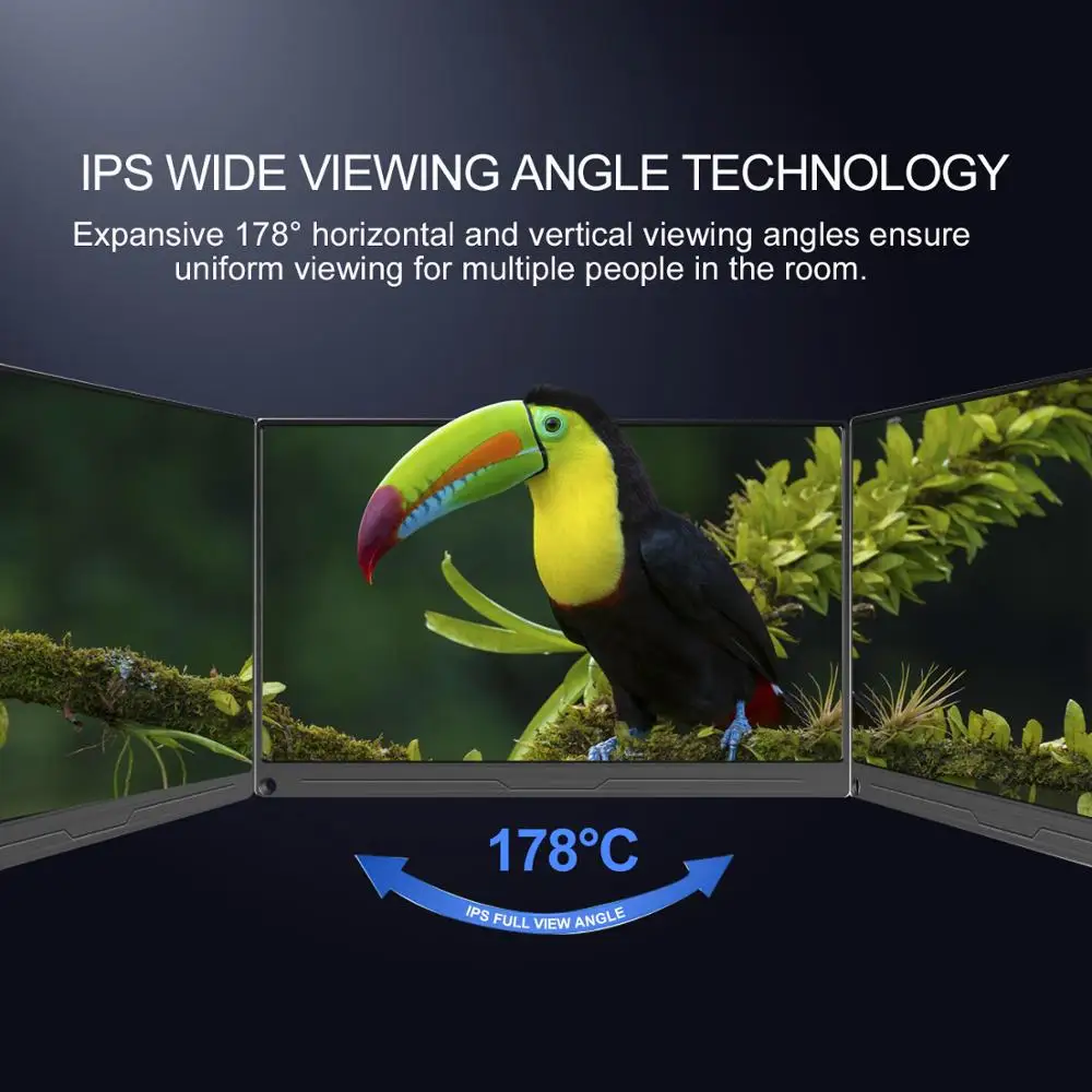 EVICIV 15 6 портативный монитор 4K экран для PS4 Спайдермен IPS второй дисплей 60 Гц 1000:1