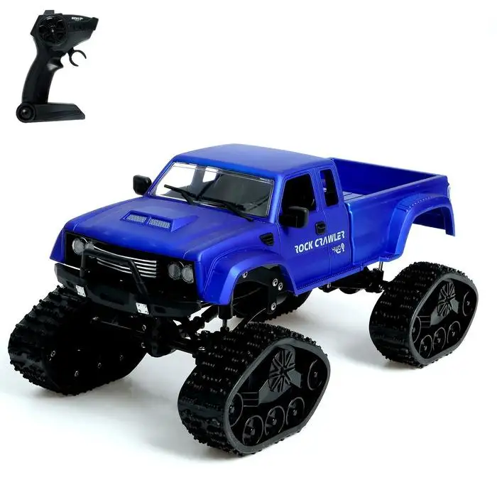 Jeep radio-controlled &quotcrawler all-terrain vehicle" 1:16 all-wheel drive 4WD color blue | Игрушки и хобби
