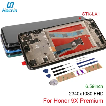 

LCD Screen For Huawei Honor 9X Premium STK-LX1 LCD Display Digitizer Touch Screen Replacement For Honor 9X Premium 9 X Russian