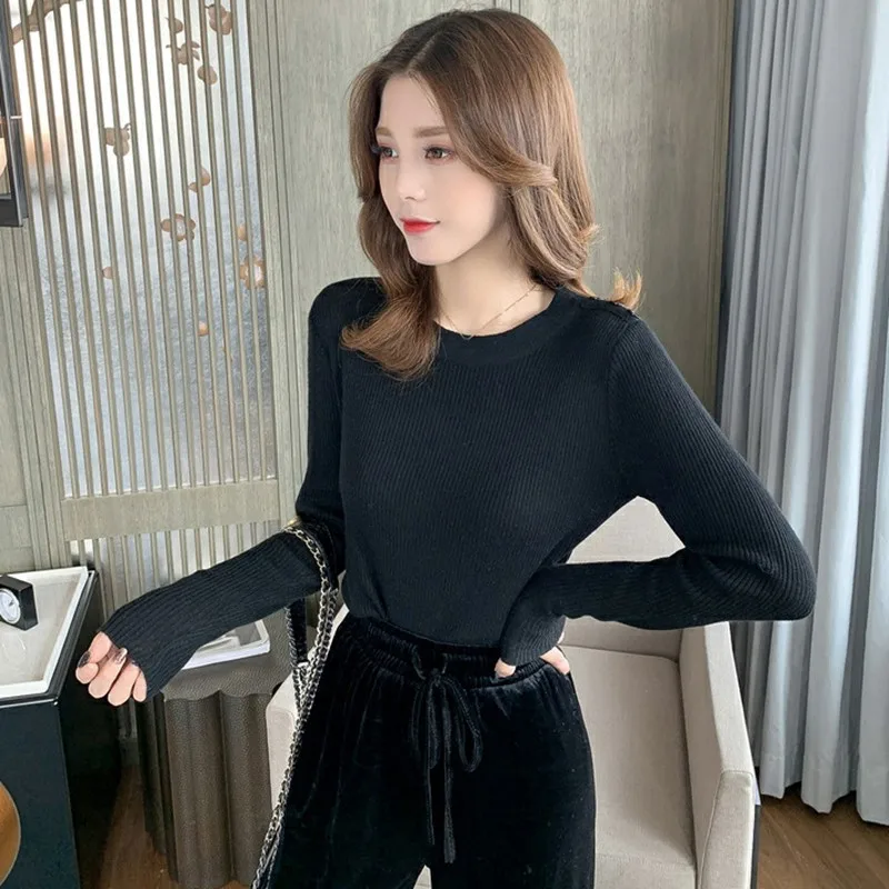 Women Pullovers Sweater New Knitted Autumn Winter Spring Colorfaith Elegant Sweaters Fall O-neck Button Casual Pullovers Top Women Pullovers Sweater New Knitted Autumn Winter Spring Colorfaith Elegant Sweaters Fall O-neck Button Casual Pullovers Top