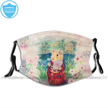 

Sakura Mouth Face Mask Sakura Facial Mask for Adult Beautiful with Filters Kawai Mask