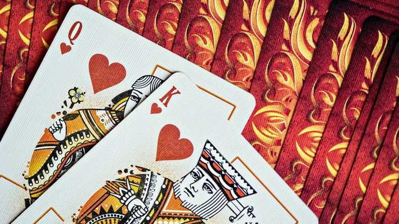 Poker Magic Tricks New Ellusionist Fathom SET of Playing Cards Deck Ignite