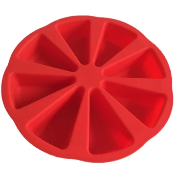 

Bakeware Molds Cake Pan Silicone Cake Mold Pudding Triangle Cakes Mould Muffin Baking Tools Fondant Cake Molds