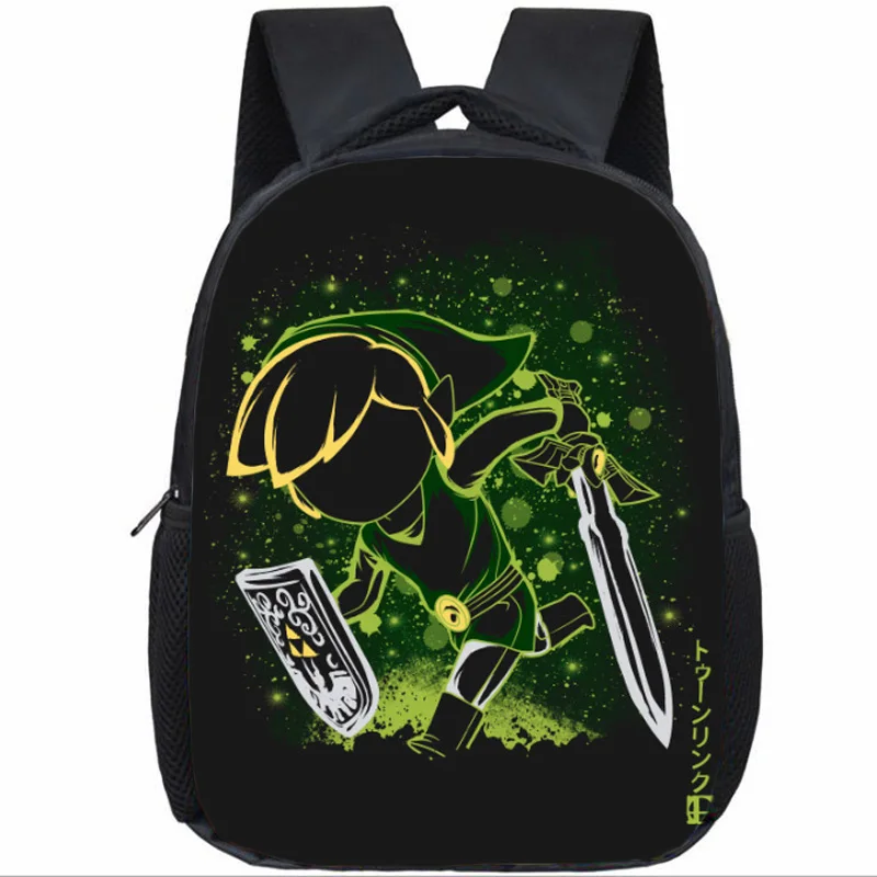 

Cute The Legend of Zelda Backpack Children Kids Bookbag Kindergarten Bag Hot Sale Preschool School Backpack School Supplies