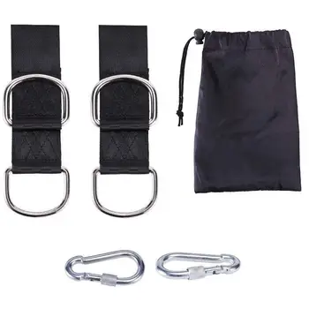 

1 Pair Tree Swing Straps Outdoor Camping Hanging Hammock Rope Belt Kit