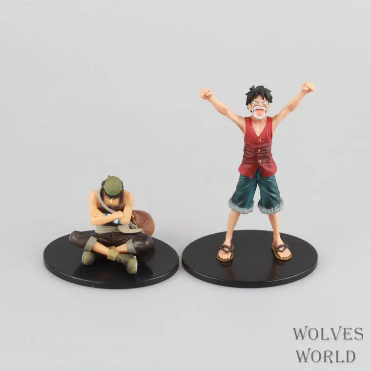 

Anime Toy Garage Kit One Piece Bottom Slab Pair Luffy Wu SOAP Boxed