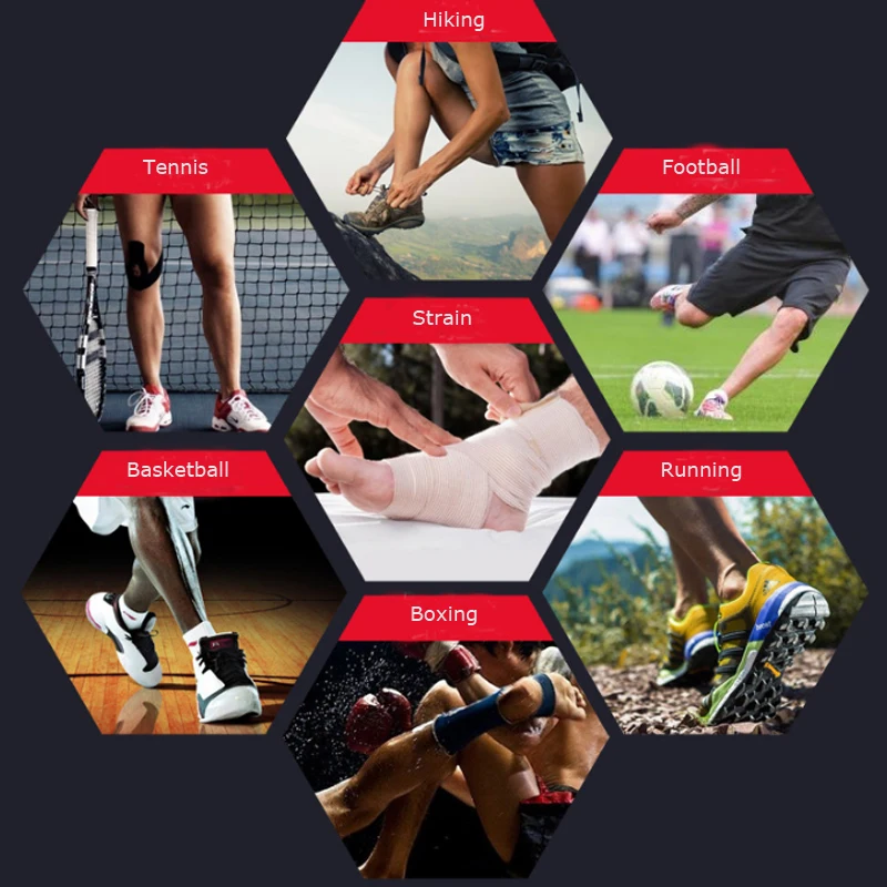 1PCS Ankle Support Brace Elastic Protector Foot Bandage Running Sport Fitness Guard Band Anti Sprain Protector|compression ankle support|ankle