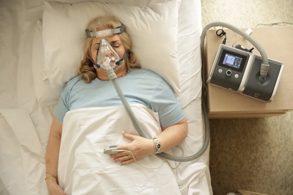 Комплект CPAP SpO2 BMC GII Auto BiPAP подключение к монитору на палец насыщенный кислородом
