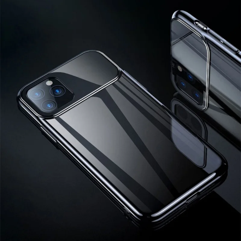 Cellphone Back Cover For IPhone 11 Pro Max Phone Case Anti-knock PC Tempered/Toughened Glass Protector Cellphone Back Cover For IPhone 11 Pro Max Phone Case Anti-knock PC Tempered/Toughened Glass Protector