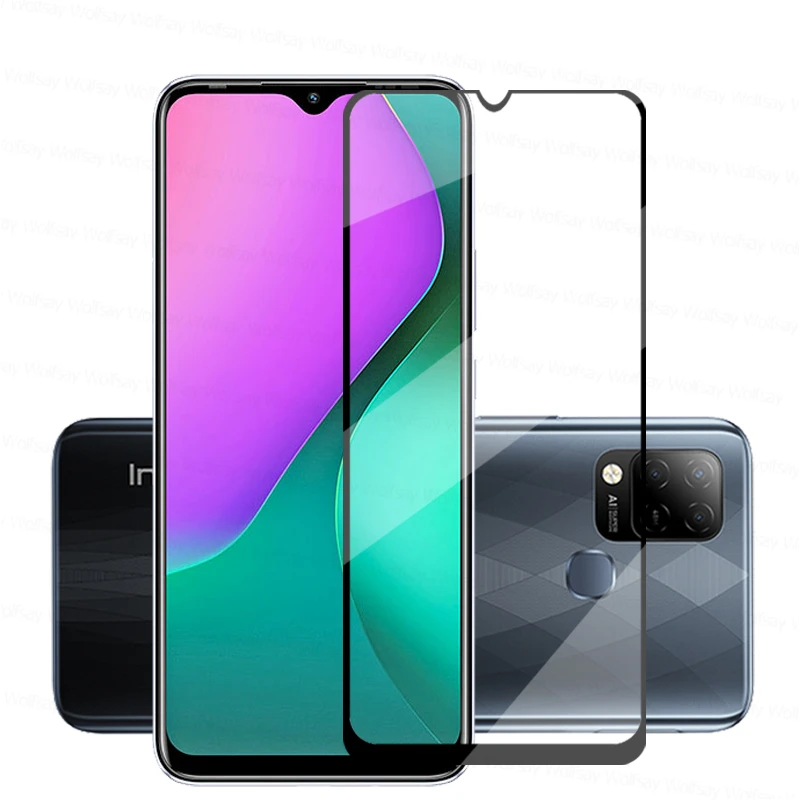 

2.5D Protective Glass For Infinix Hot 10S Screen Protector For Infinix Hot 10S Tempered Glass Phone Film For Infinix Hot 10S