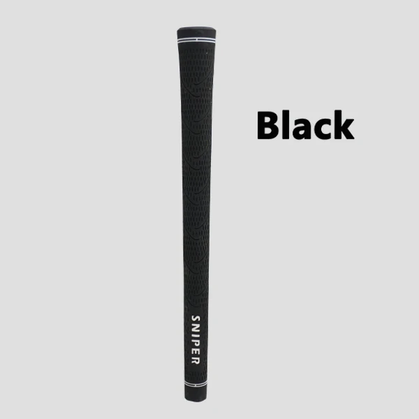 Black Снайперская рукоятка для гольфа, деревянная цилиндрическая рукоятка, 13 шт./лот,, аэродинамический дизайн - Color: Black