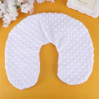 

Soft Travel Pillow Multifunction Pillow Inflatable Head Pillow U Shaped Pillow Portable Pillow for Baby Infant Toddler (White)