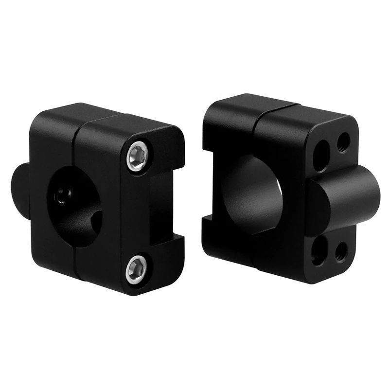 2шт Мотоцикл Руль Крепление Зажим адаптер алюминиевый сплав стояки крепежная база V6