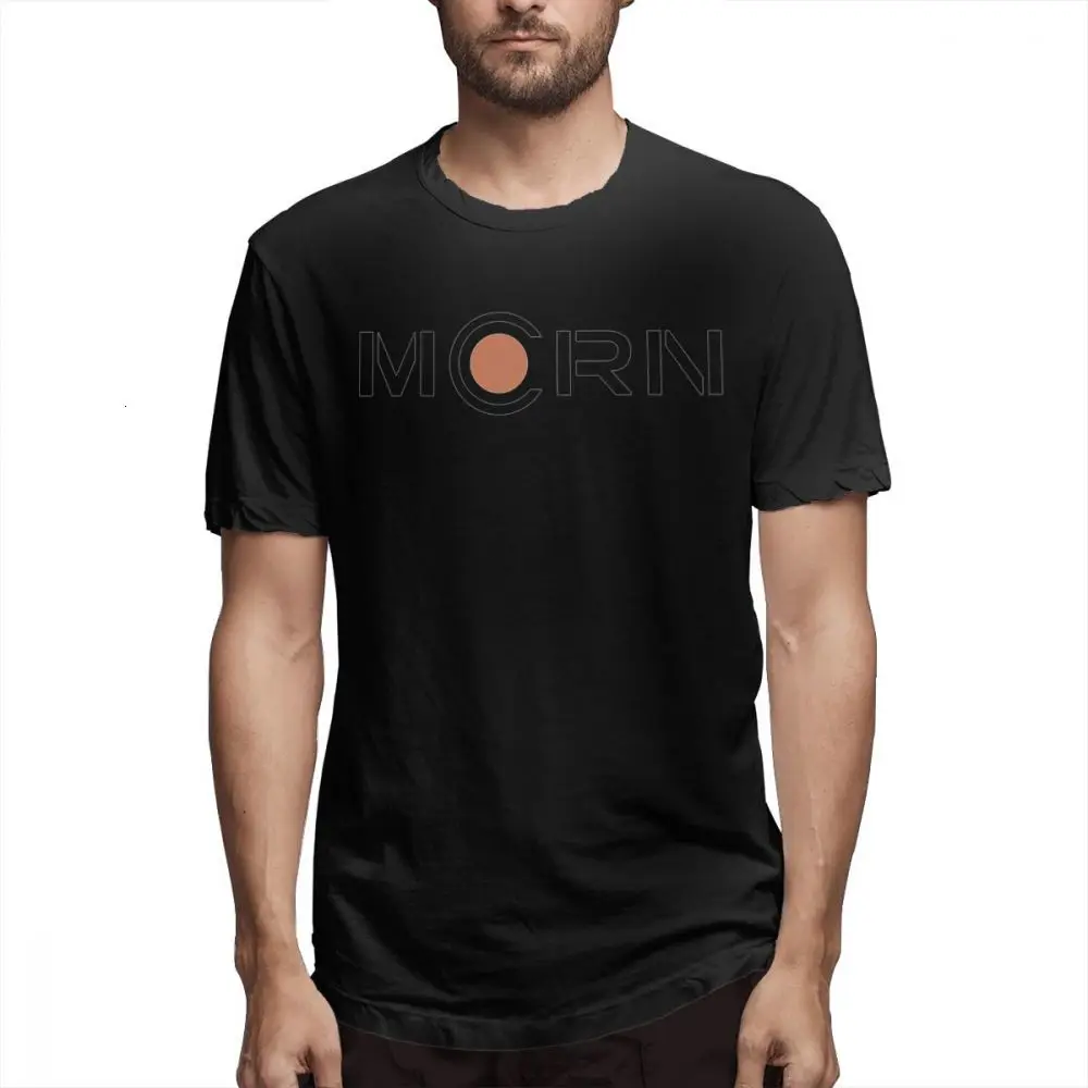 One yona For Man, Мужская Расширенная футболка, расширенная футболка MCRN, новинка, Топ Дизайн, графическая футболка для мужчин - Цвет: black