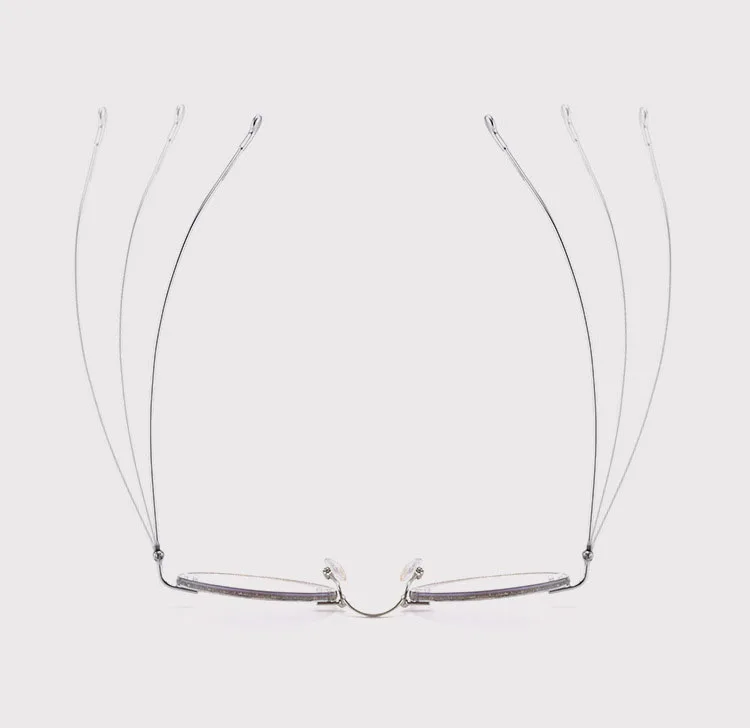 Круглые очки в оправе новые женские оптические Серебристые пудры Oculos очки Gafas Opticas Lesebrille очки