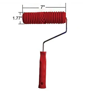 

New Imitation Wood Pattern Tool Set Eg300T 7 Inch Rubber Roller + Ms16 Imitation Realistic Wood Grain Tool Wood Grain Coating Em