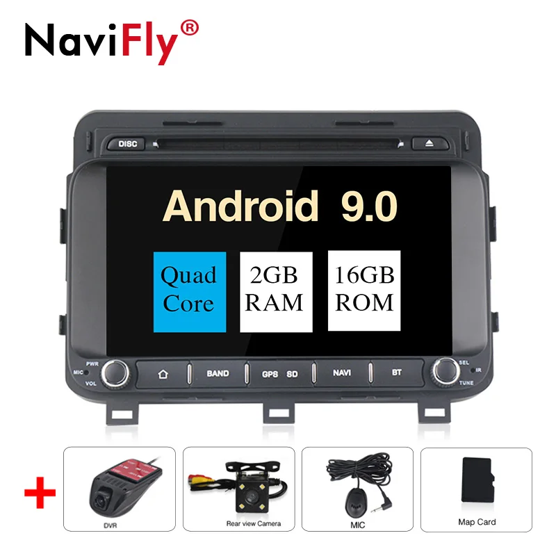 8 ядерный Android 9,0 4+ 32G Автомобильный Радио dvd мультимедийный плеер gps навигация для Kia K5 для Optima Magentis - Цвет: 4Core Camera DVR