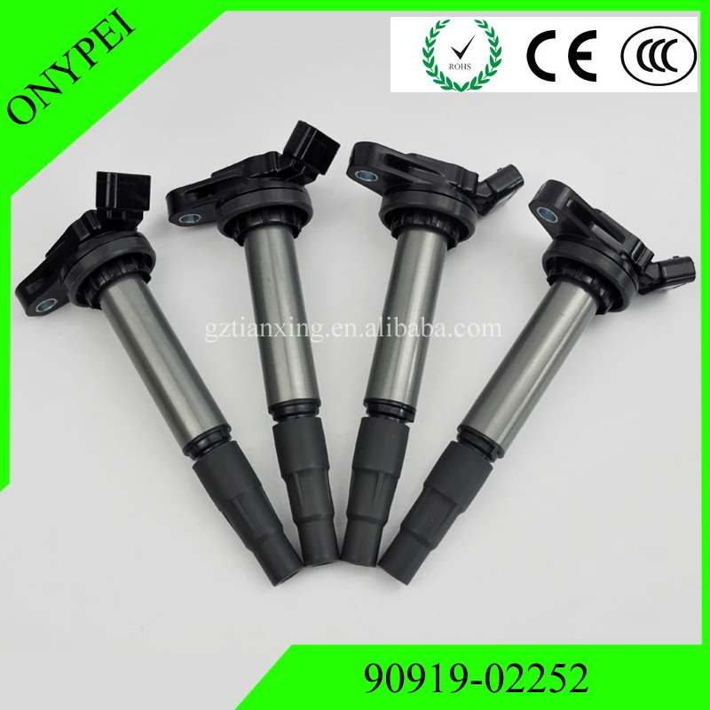 

90919 02252 02258 C2003 C2005 Ignition coils For TOYOTA AURIS AVENSIS COROLLA PRIUS VERSO 1.6 1.8 Hybrid VVTi 4WD LEXUS CT200h
