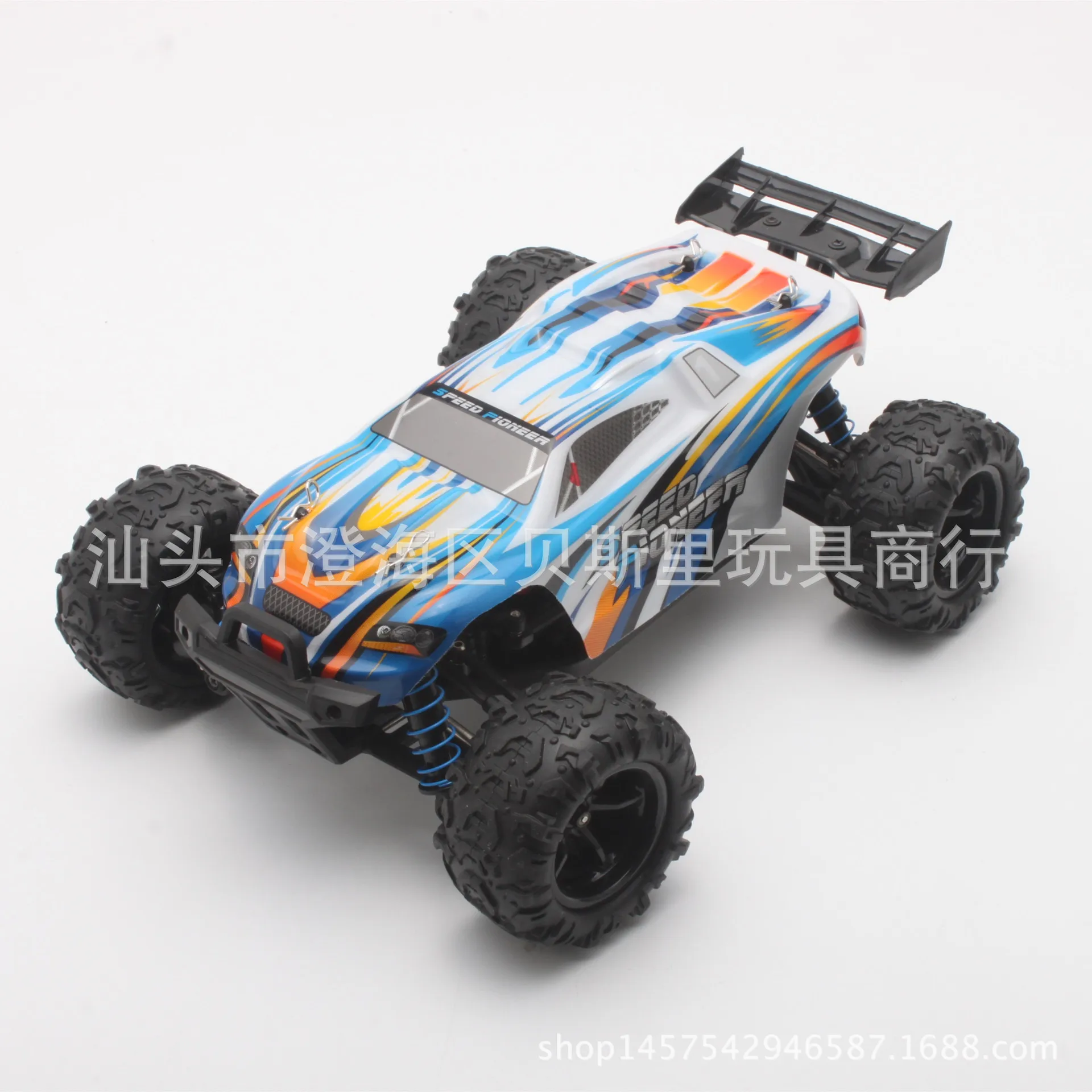 

Pengxiang 9302 1: 18 Fully Ratio 2.4G High-Speed off-Road Vehicle High-Speed Big Foot Mountain Climbing Car Remote Control Car