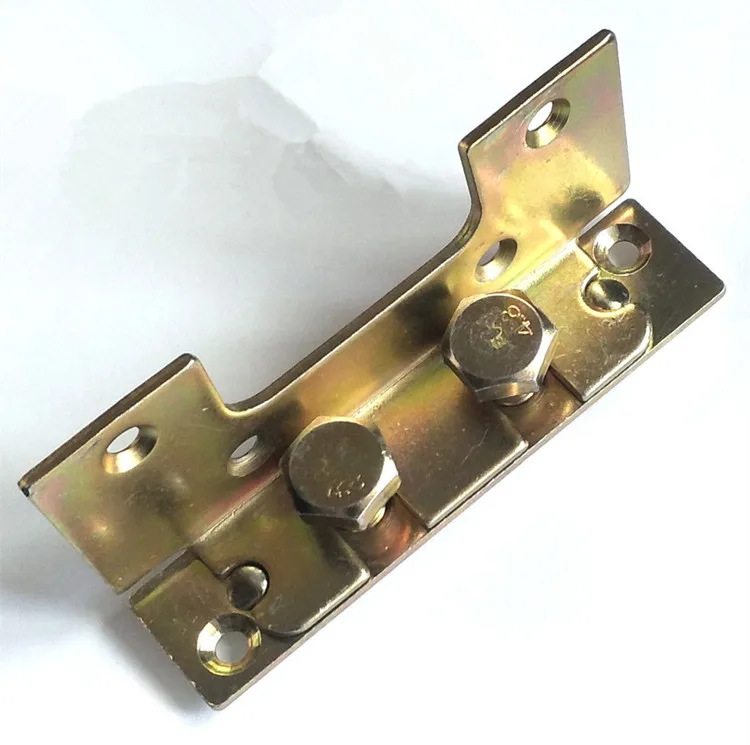 suporte de cama dobradiça prendedor placa de