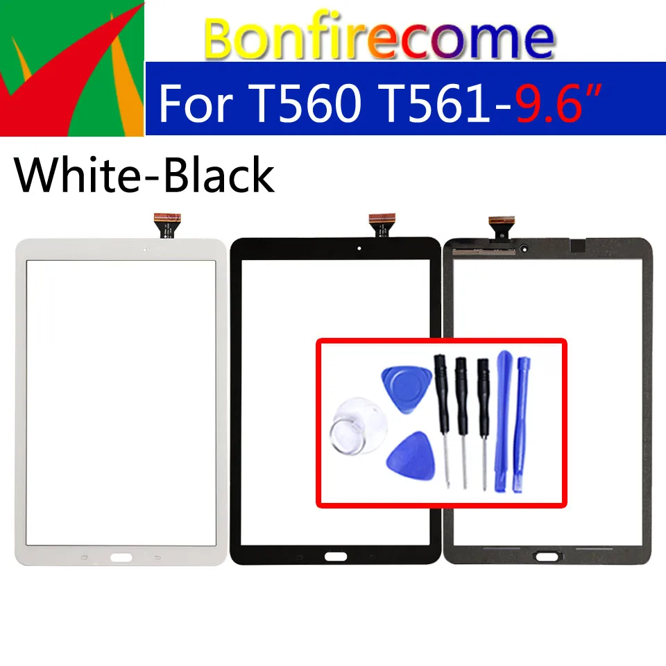 Reemplazo de Panel digitalizador de pantalla táctil LCD para Samsung Galaxy Tab E 9,6, SM-T560, SM-T561, T560, T561