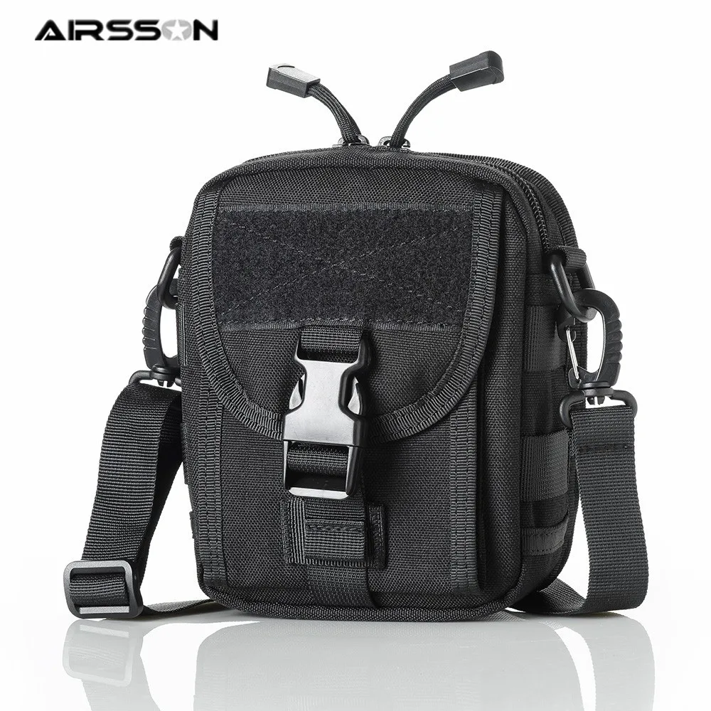

Tactical Shoulder Bag Molle Military EDC Pouch Waterproof Waist Belt Bag Phone Case Holster Outdoor Camping Hunting Utility Gear