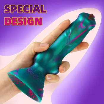 Realistic Dog Dildo Simulation Penis Animal Dildo Anal With Suction Cup Adult Toy Cheap Sex Toy For Woman Lesbian Strapon Dildo 2
