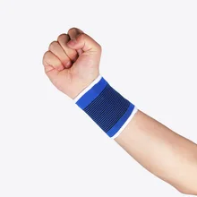 Сапфировый синий Браслет спортивная посуда фитнес Xinlai вес анти-картельная защита запястья поглощающая пот система