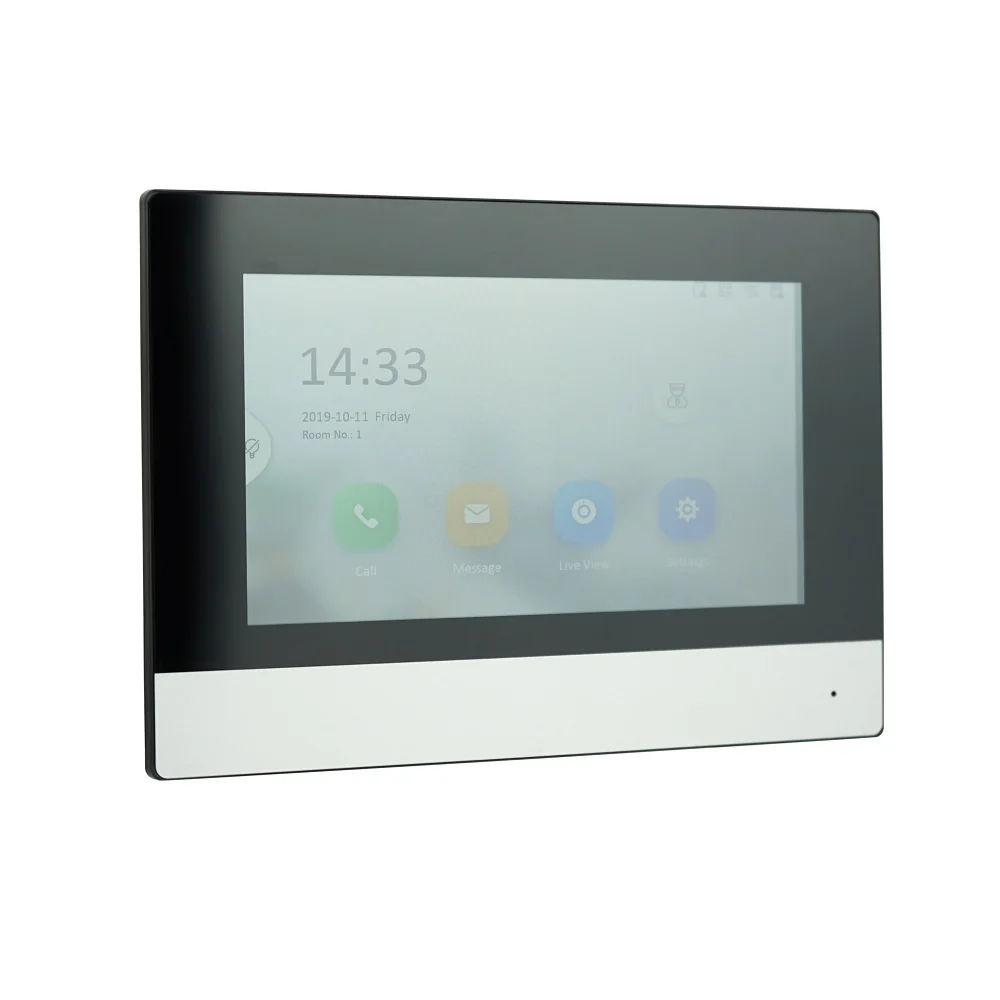 HIK оригинальная международная версия многоязычный DS-KH6320-WTE1 внутренний монитор, 802.3af POE, приложение Hik-подключение, WiFi, видеодомофон