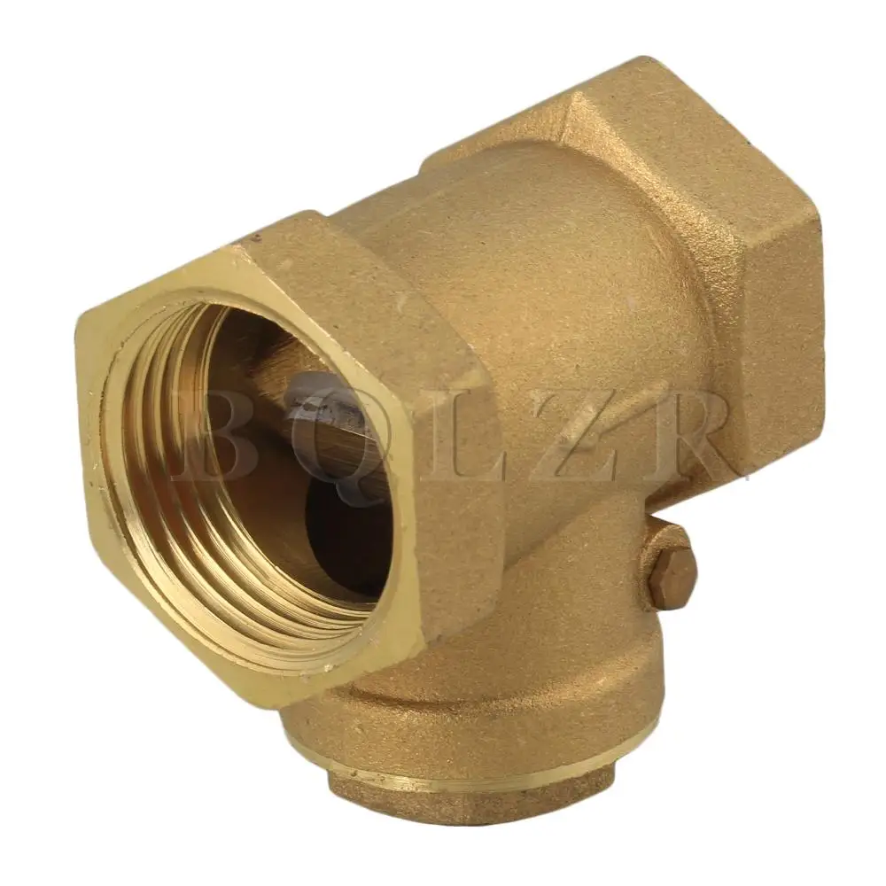 BQLZR 1''BSPP Латунь Резьба Обратный клапан DN25 с рабочей поверхностью диаметром 32 мм с резьбой