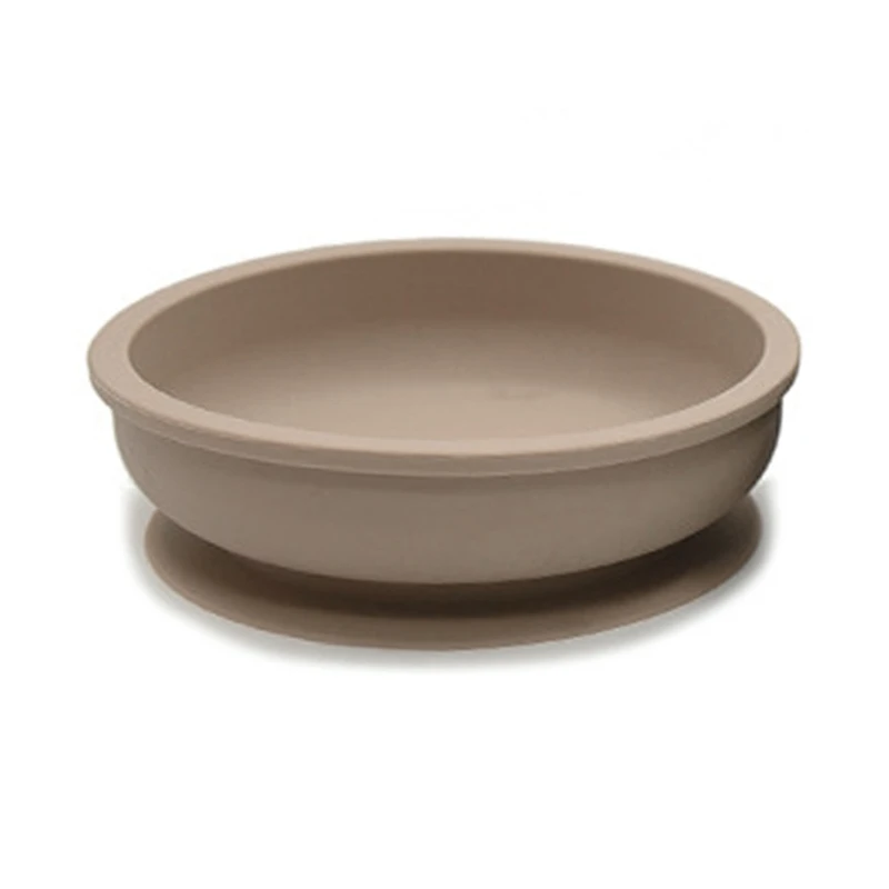 

Baby Learning Feeding Bowl Infant Waterproof Tableware BPA Free Dinnerware Food Grade Silicone Plate Suction Bowl